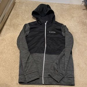 Kids Columbia fleece hoodie Large